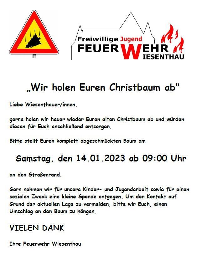 Christbaumsammlung